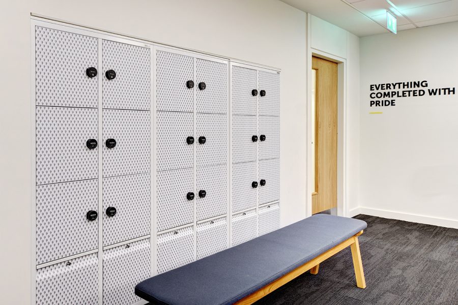 Office metal lockers