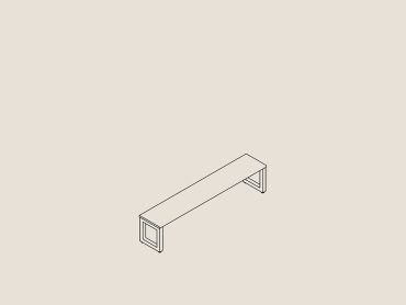 Canteen bench seat