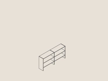 Flexilink library bookshelf