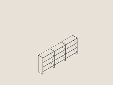Flexilink office shelving system