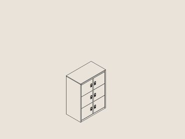 UK Made Flexiform Office Lockers