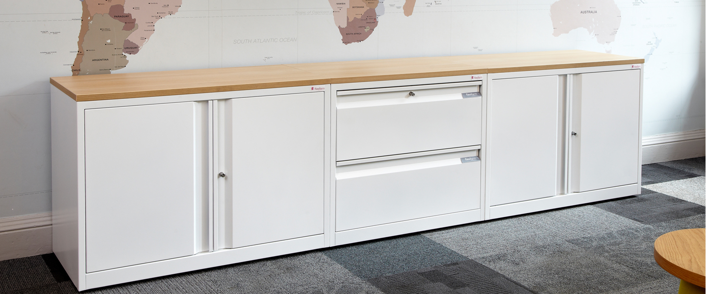 Side filer office drawer storage units Flexiform Flexiform