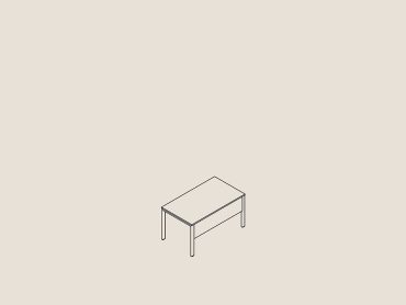 Pico single office desk