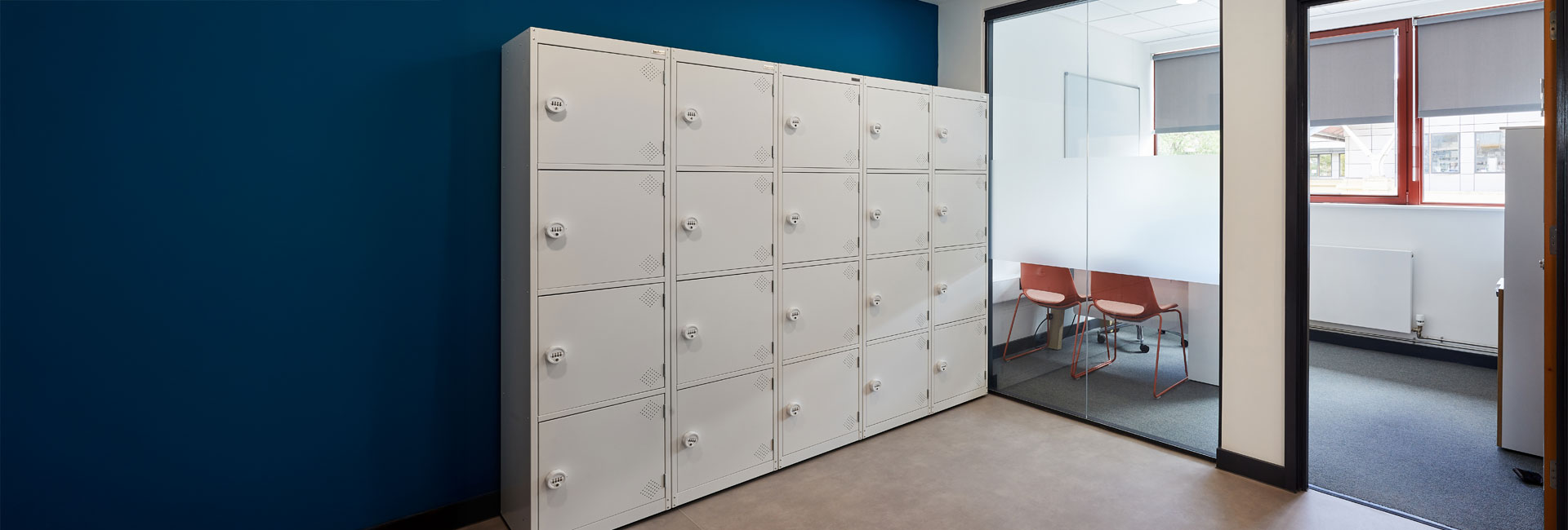 student locker installation