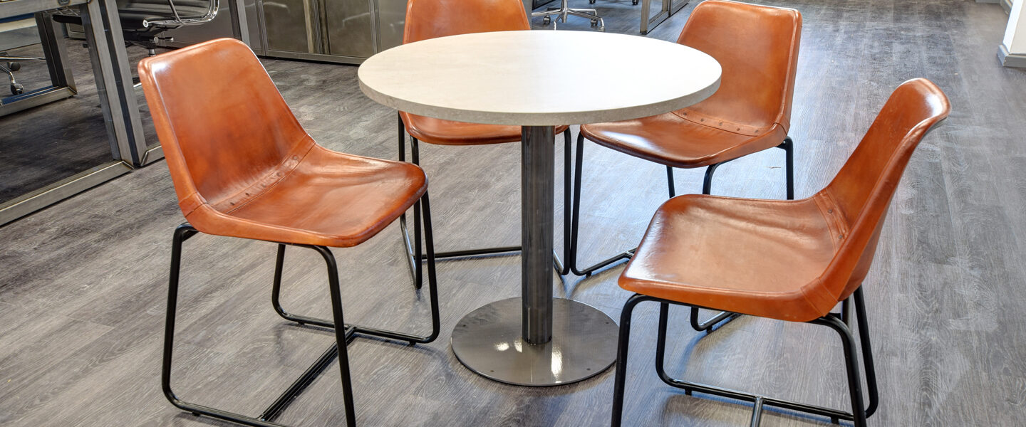 Ferro Pedestal Coffee & Meeting Tables