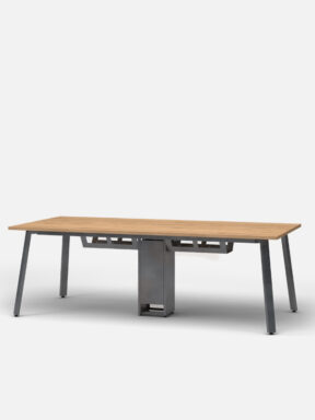 Ferro Industrial Style Meeting Table
