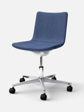 Miss office chair with 5-star frame with tilt