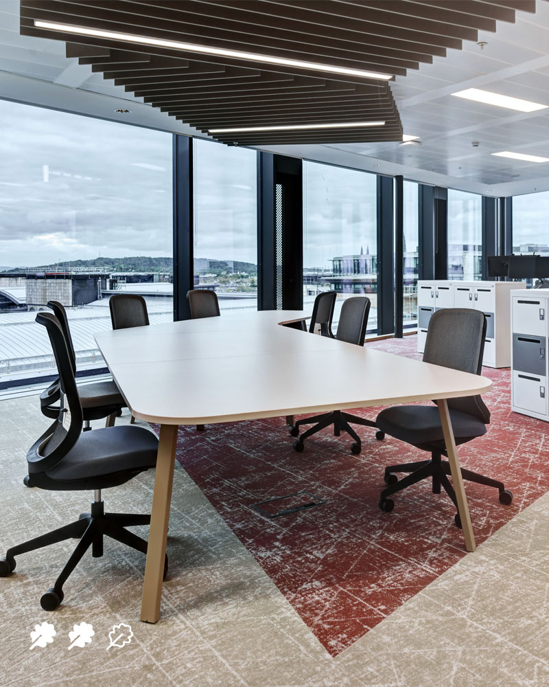 Additions 2 large meeting room tables
