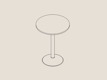Additions chrome bar height table