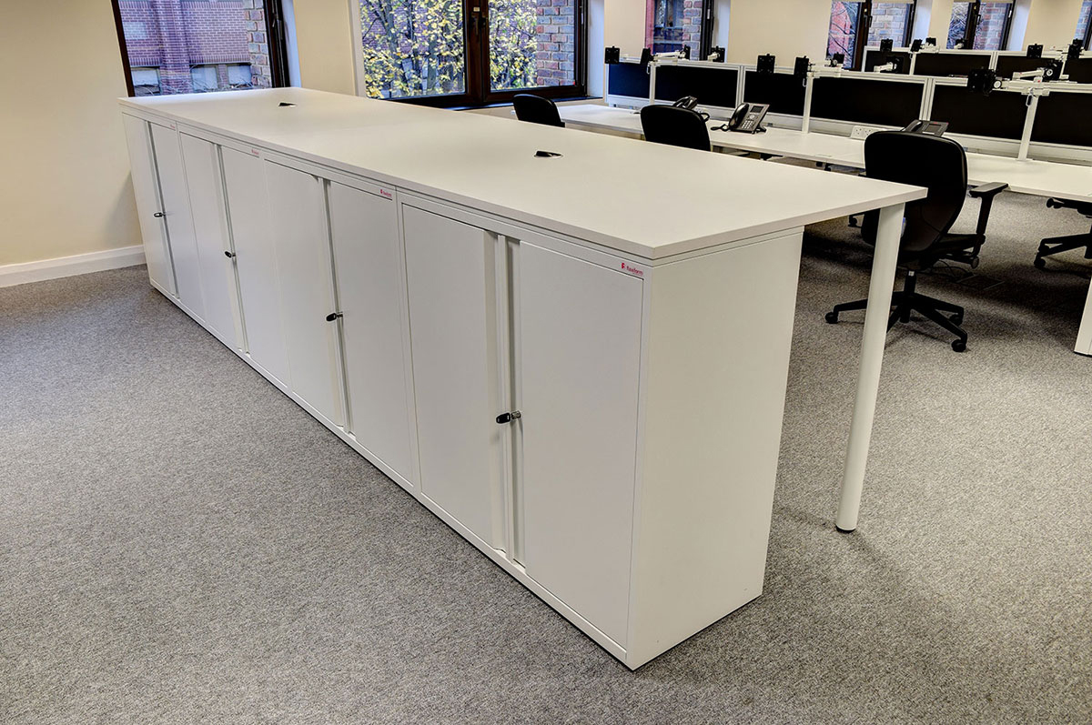 Bespoke Table and Storage Agile Workspace