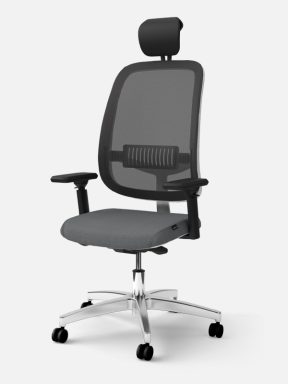 Equity office desk chair with headrest