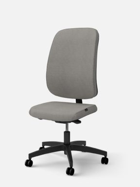 Equity desk chair with no arms