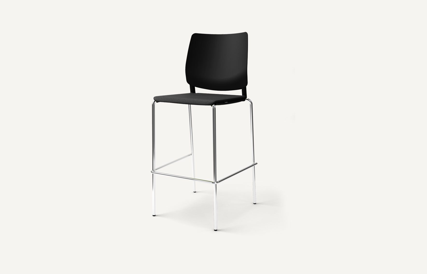 Melita high back stool