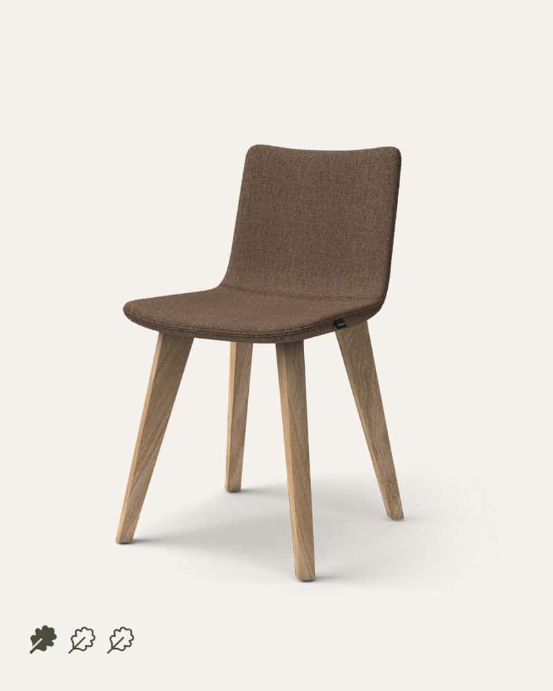 Miss office meeting chair with wood Leg