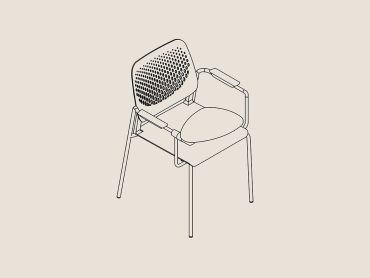 Flexiform One-shot conference chair