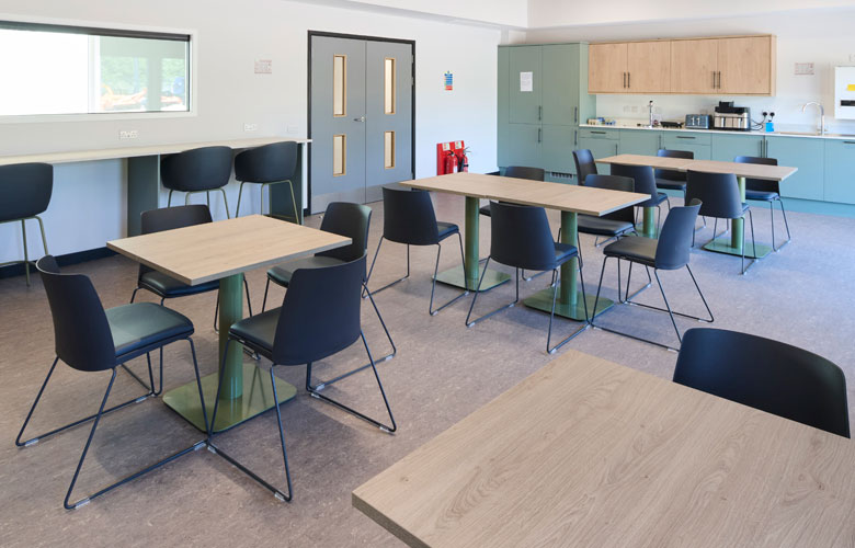 Tonez stacking café chairs