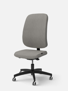 Equity Task upholstered desk chair, no arms