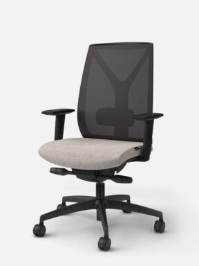 Actualize mesh back desk chair, 2D arms