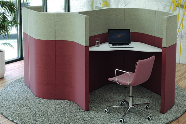 Office booth and work chair