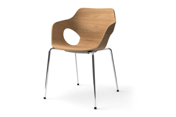 Wooden Contract Meeting Chair