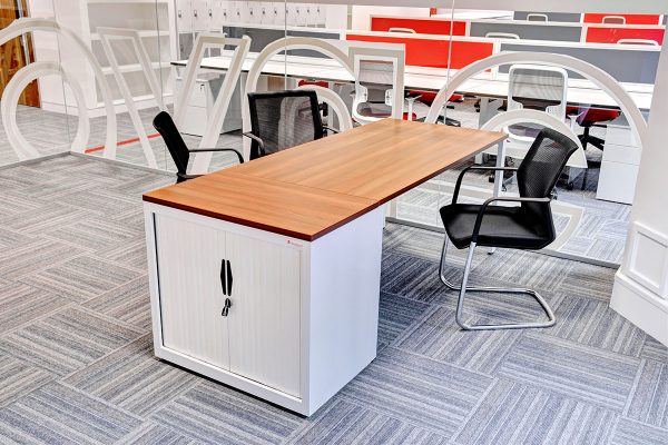 Flexiform Pico Single Desk End Storage