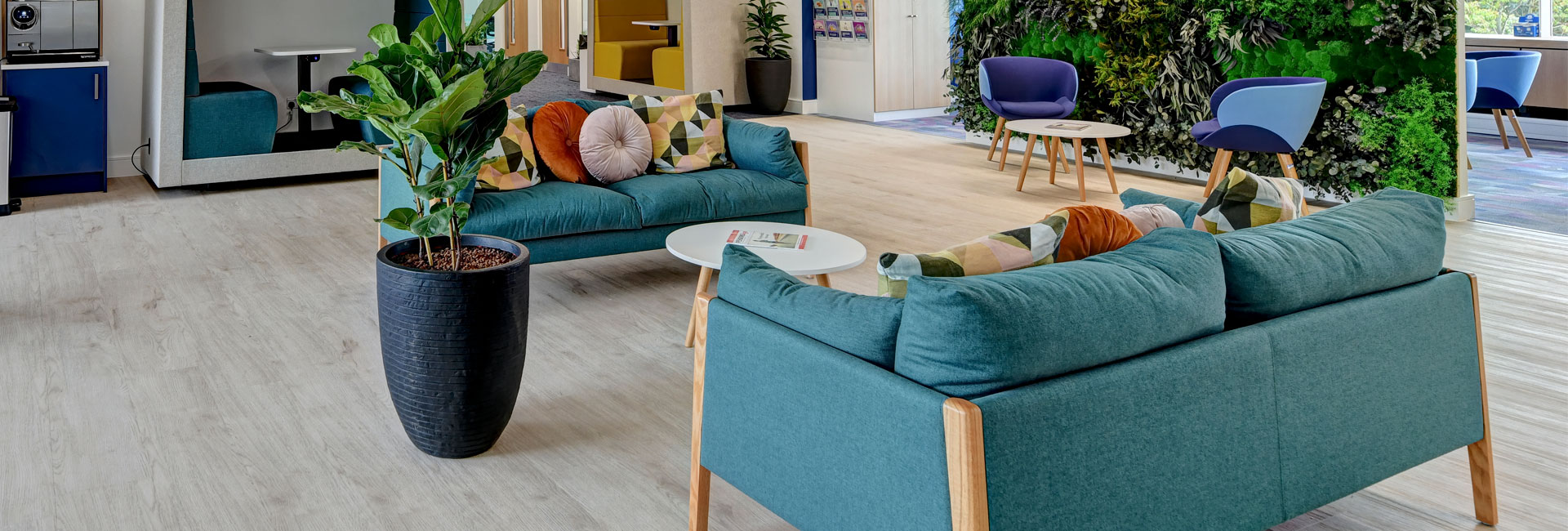 Retro office sofas
