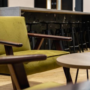 Traditional office armchairs