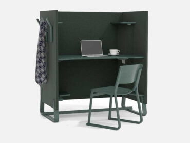 Theo Height Adjustable Office Solo Booth