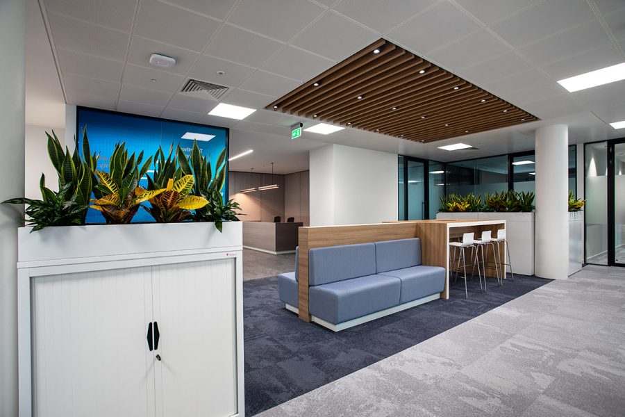 Office tambour storage