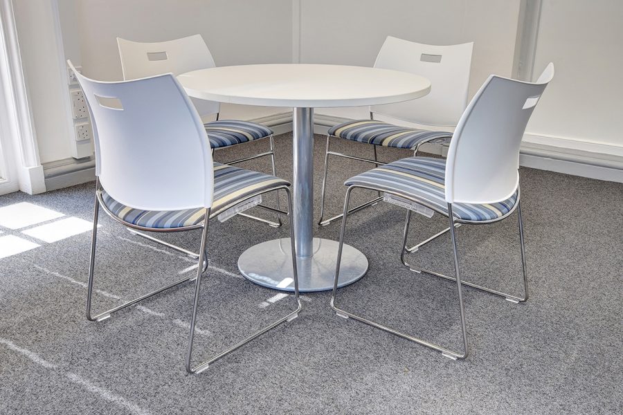 Round office meeting table