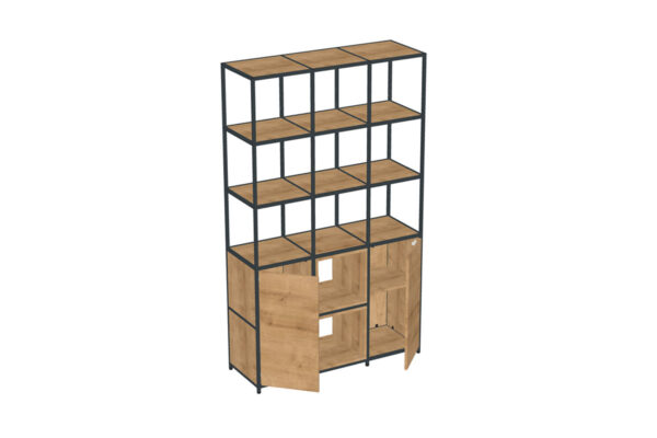 Office bookcase shelving