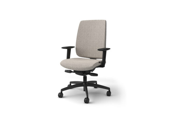 traditional fabric back task chair
