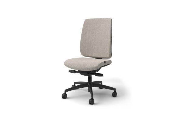 traditional fabric back task chair