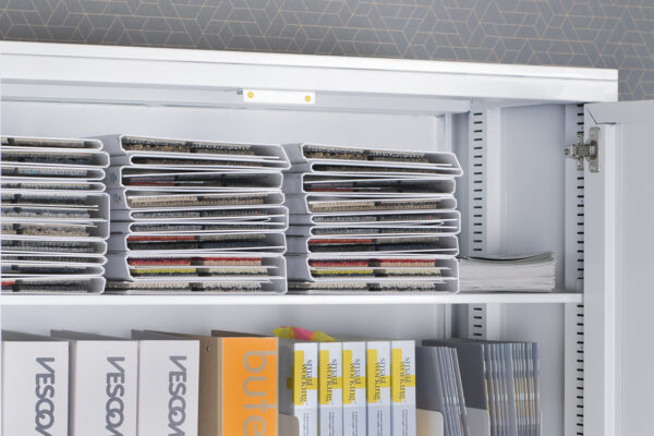 office storage with shelving