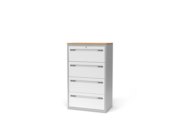 Lateral office storage cabinets