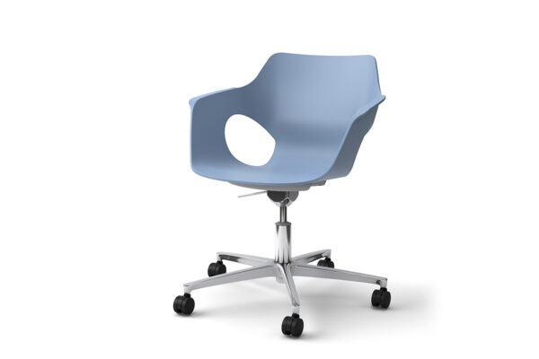 Plastic shell office & breakout chair
