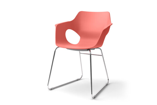 Plastic shell office & breakout chair