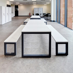 Contract bench table