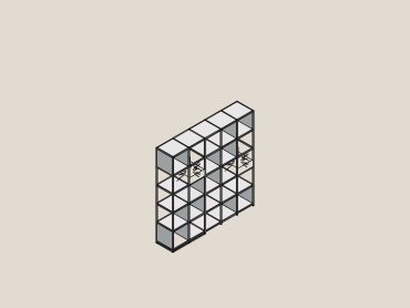 Flexigrid office divider and space divider
