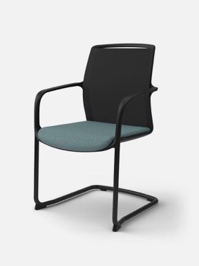 Cantilever frame office chair