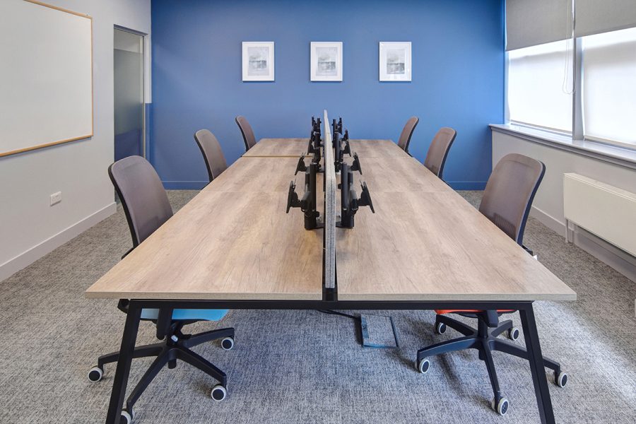 office bench desks and electric height adjustable desks