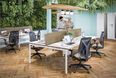 Meira 4 Person Office Desk