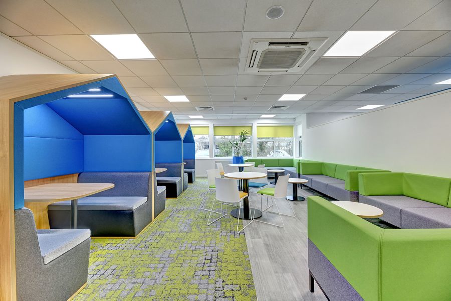 Office furniture installation - office pods