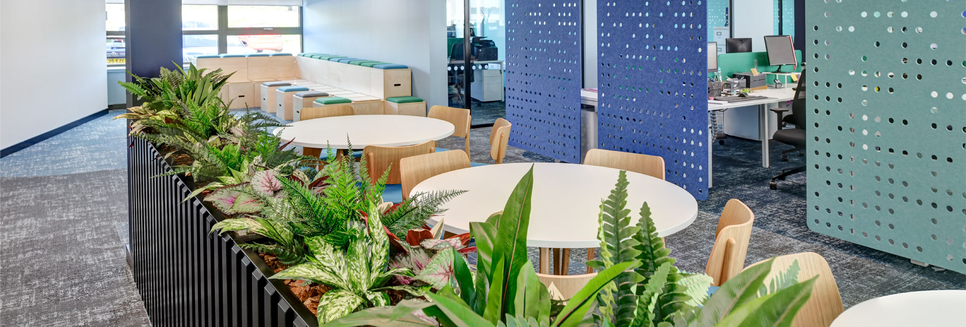 Fauna indoor office planters