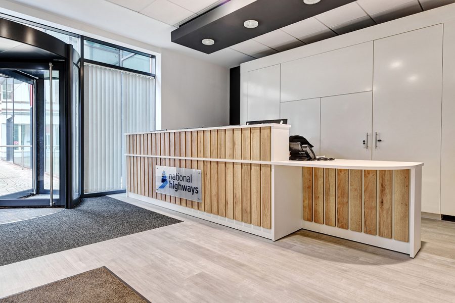 Reception Counter- wheelchair accessible