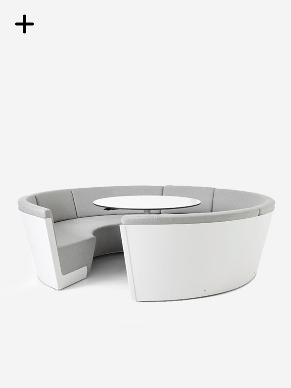Commercial outdoor sofas