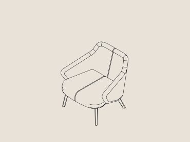 Astra office lounge chair