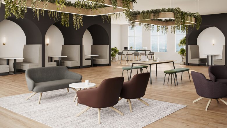 Astra office breakout sofas