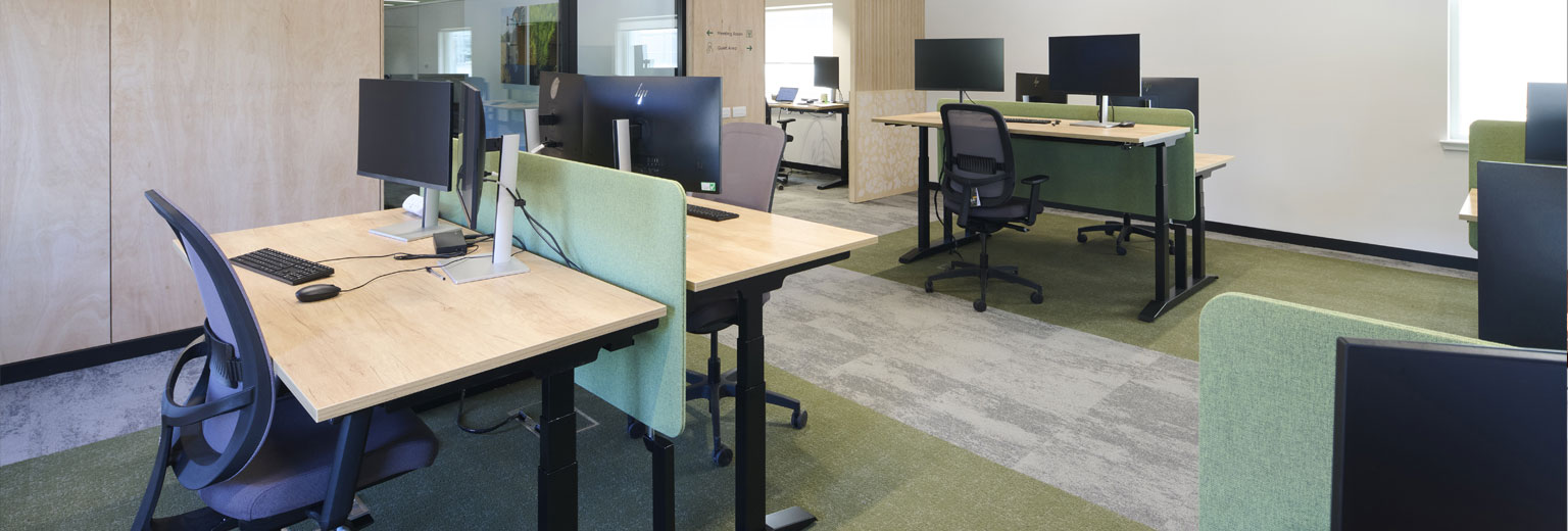 Electric height adjustable desks - UK made