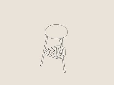 Pype high stool